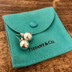 Tiffany & Co. Silver Ball Earrings